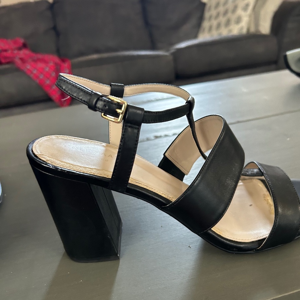 Cole Haan Stacked Heel Sandal